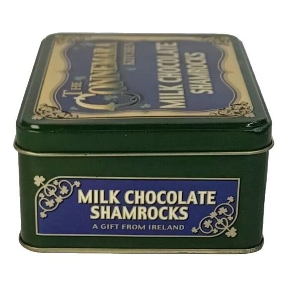 The Connemara Kitchen Chocolate Milk Shamrocks Collectors Empty Tin - Picture 7 of 11